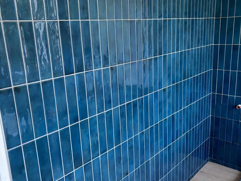 Salle de bain et suite d'eau — photo de chantier
