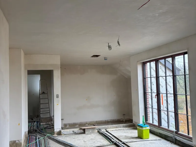 Rénovation intérieure et mise aux normes — photo de chantier