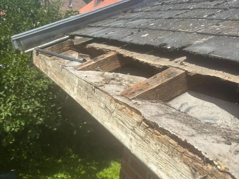 Toiture et aménagement de combles — photo de chantier
